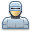 Robocop, user Black icon