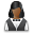 user, Female, waiter Icon