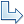 Arrow, right, Lc, Corner Lavender icon