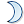 Lc, Moon, shape Icon