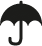 Umbrealla Black icon