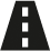 Road Black icon