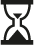 Hourglass Black icon
