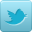 Follow, twitter, tweet, bird SkyBlue icon