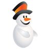 Man, christmas, Ice Gainsboro icon
