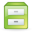 Archive, Cabinet YellowGreen icon