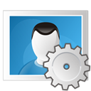 image, settings, photo SteelBlue icon