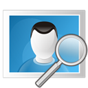 photo, zoom, search, image SteelBlue icon