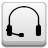 Headphone WhiteSmoke icon
