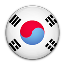 flag, of, south, Korea Black icon