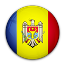 of, flag, moldavia Black icon