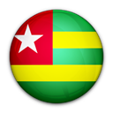 flag, of, Togo Black icon