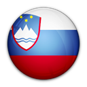 flag, slovenia, of Black icon