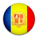 of, flag, Andorra Black icon
