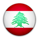 Lebanon, flag, of Black icon