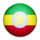 Ethiopia, of, flag Black icon