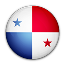 of, flag, Panama Black icon