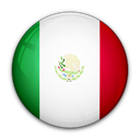 flag, of, Mexico Black icon