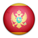 flag, Montenegro, of Black icon