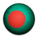 of, flag, Bangladesh Black icon