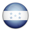 Honduras, flag, of Black icon