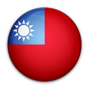 Taiwan, flag, of Black icon