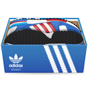 shoes, Adidas, Box SteelBlue icon