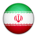 iran, of, flag Black icon