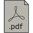 Pdf DarkGray icon