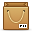 shopping, Bag SaddleBrown icon
