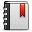 Book, bookmark LightGray icon