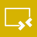 Remote, Desktop Goldenrod icon