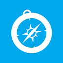 safari DeepSkyBlue icon