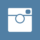 Instagram SteelBlue icon