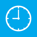 Clock DeepSkyBlue icon