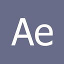 After, adobe, effects SlateGray icon
