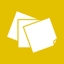 Notes, sticky Gold icon