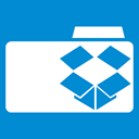 Folder, dropbox DodgerBlue icon