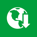 manager, internet, download ForestGreen icon