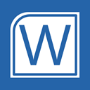 word SteelBlue icon