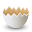 egg, Shell Black icon