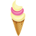 cone, Cream, Ice SandyBrown icon