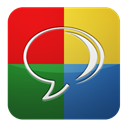 google, talk Goldenrod icon