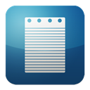 notepad MidnightBlue icon