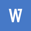 word, docs, google SteelBlue icon