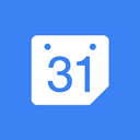 Calendar, google DodgerBlue icon