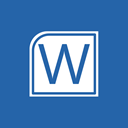 word SteelBlue icon