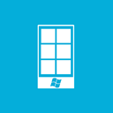 windows, phone DarkTurquoise icon