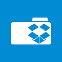 Folder, dropbox DodgerBlue icon