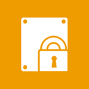 Bitlocker Orange icon